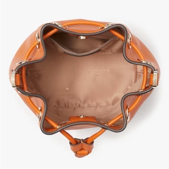 NEW NWT | KATE SPADE ♠️ | Rosie Bucket Bag | Bright Orange 🍊 - Picture 5 of 6